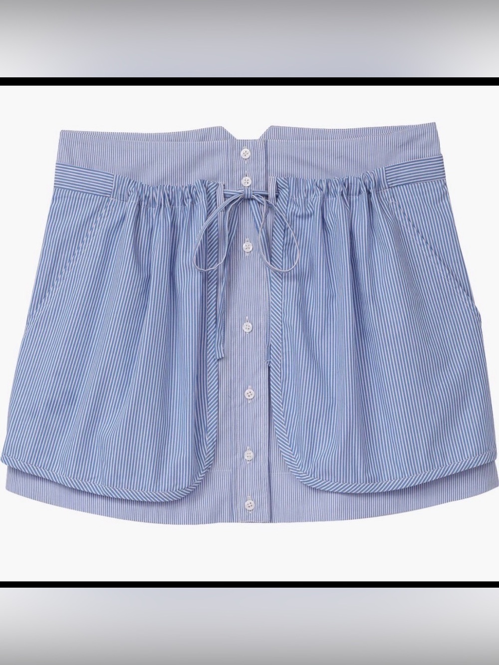 Thakoon Striped Mini Skirt